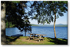 Lake Franic Boat Launch in Pittsburg NH