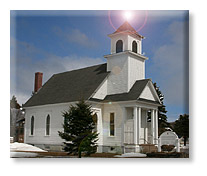 Farnham Methodist Church in Pittsburg NH